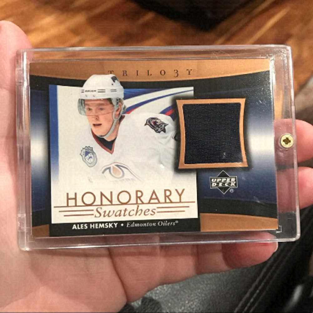 Ales Hemsky Honorary Swatches